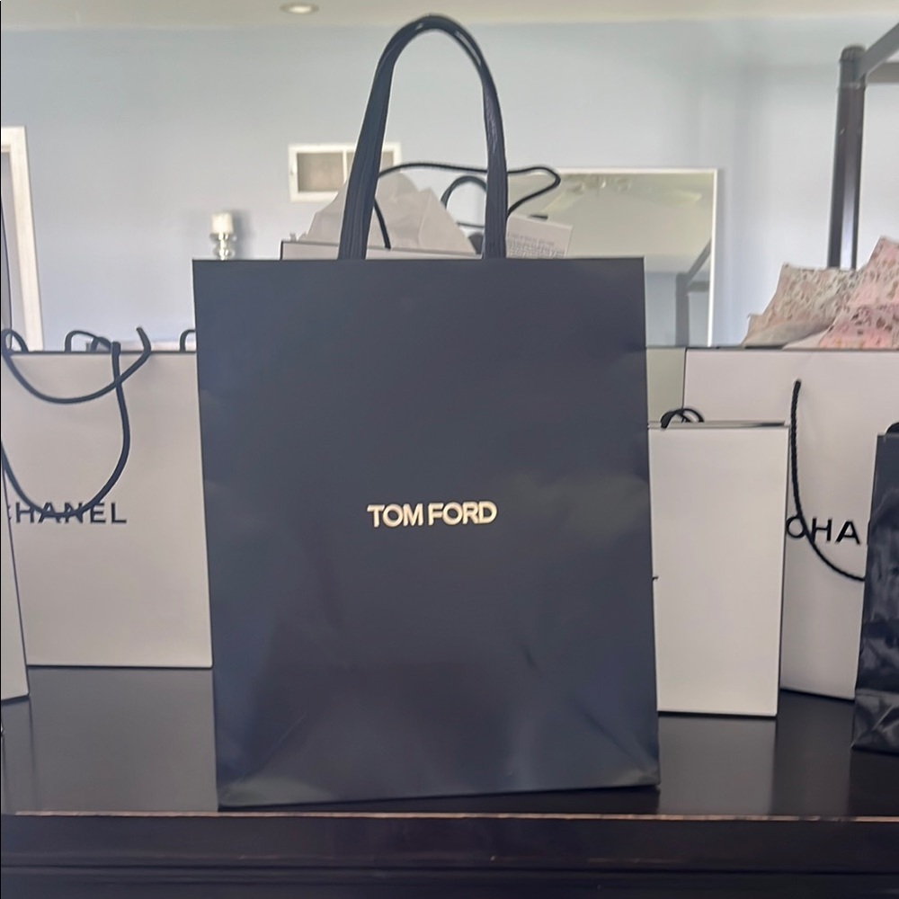 Tom Ford Black Luxury Tote Bag